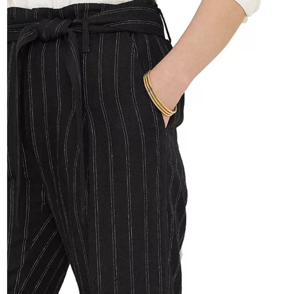 NWT size 4 Cropped Linen Pants - Picture 4 of 9